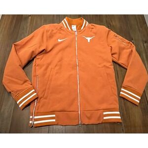 Nike Texas Longhorns Orange Football Jacket Men's Size S Official Apparel